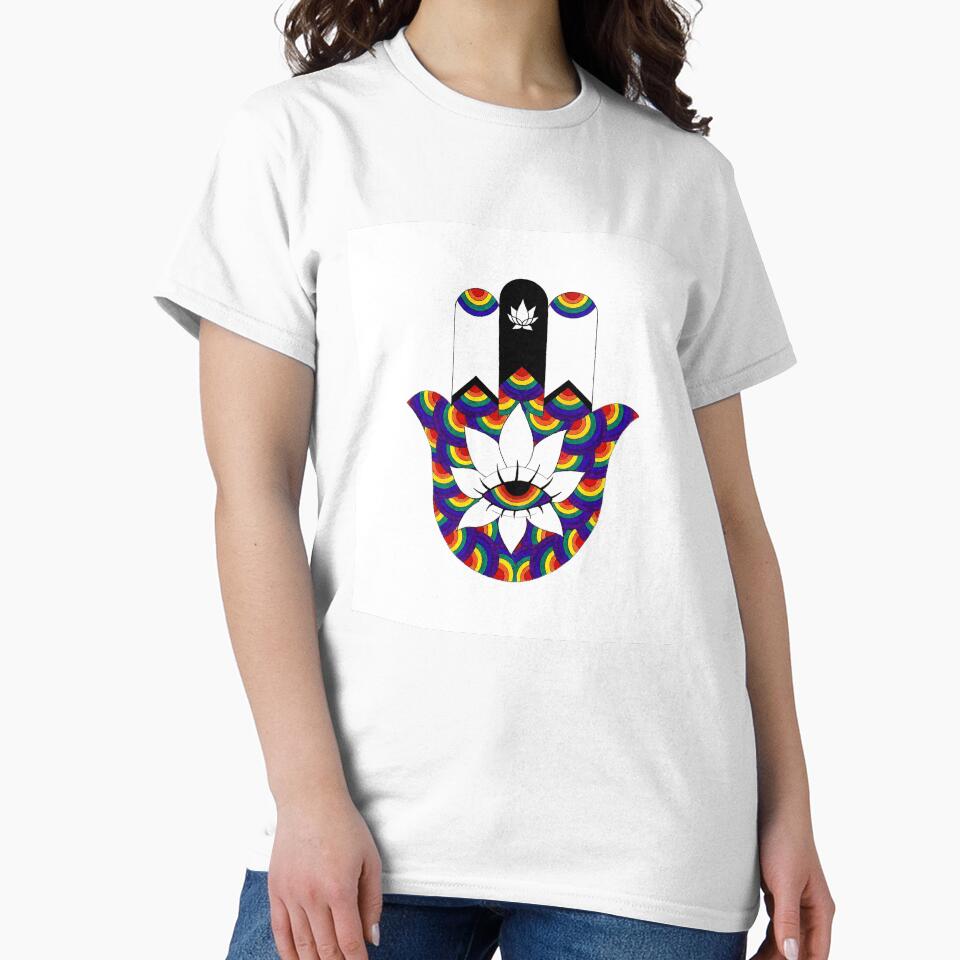Trippy Hamsa Hand by emiiemilova