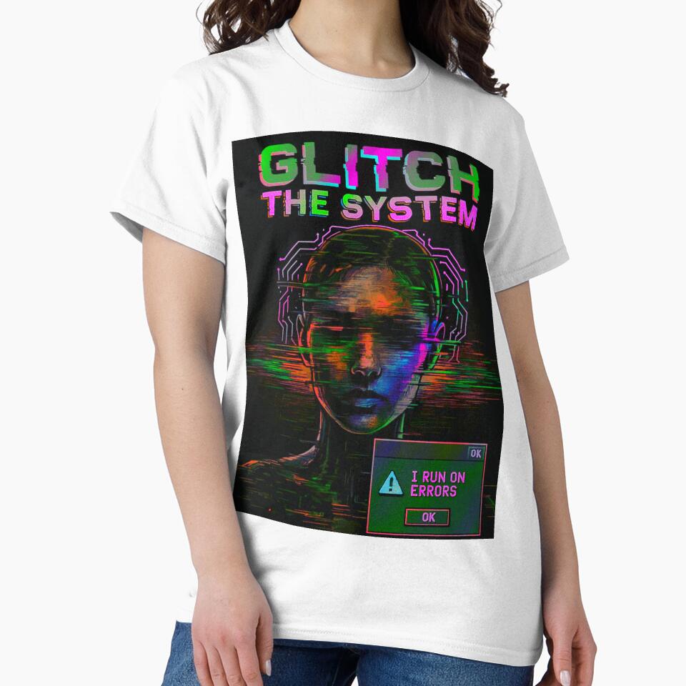 Glitch the System – Cyberpunk Glitchcore AI Aesthetic by WiktorMaciuszekArt