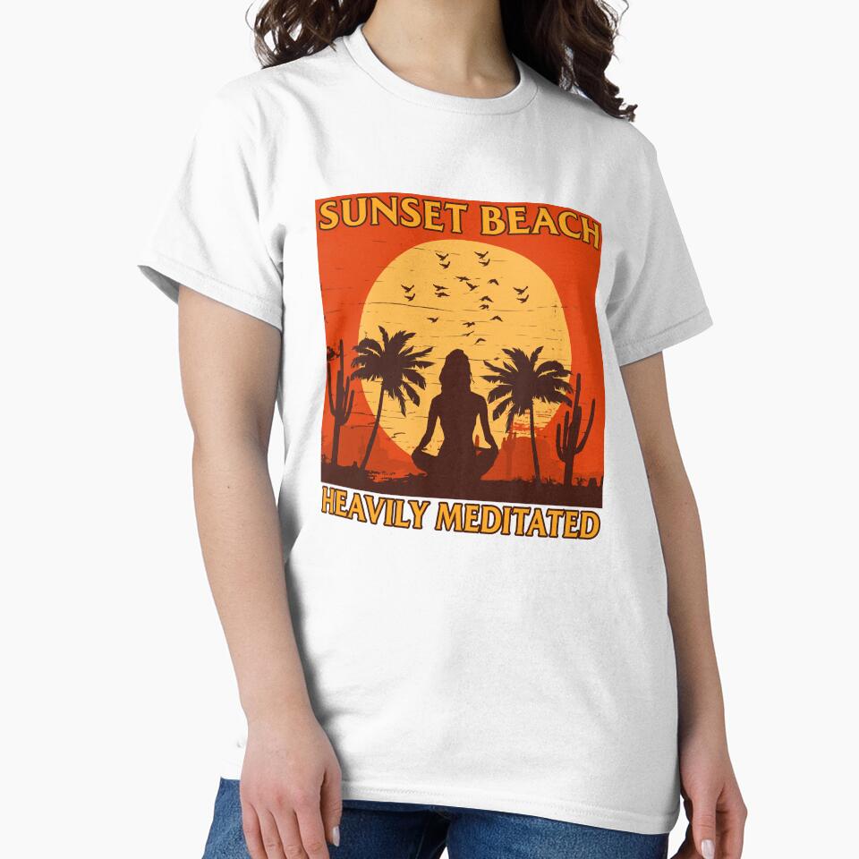 Heavily meditated-Beach yoga by Nature-mark