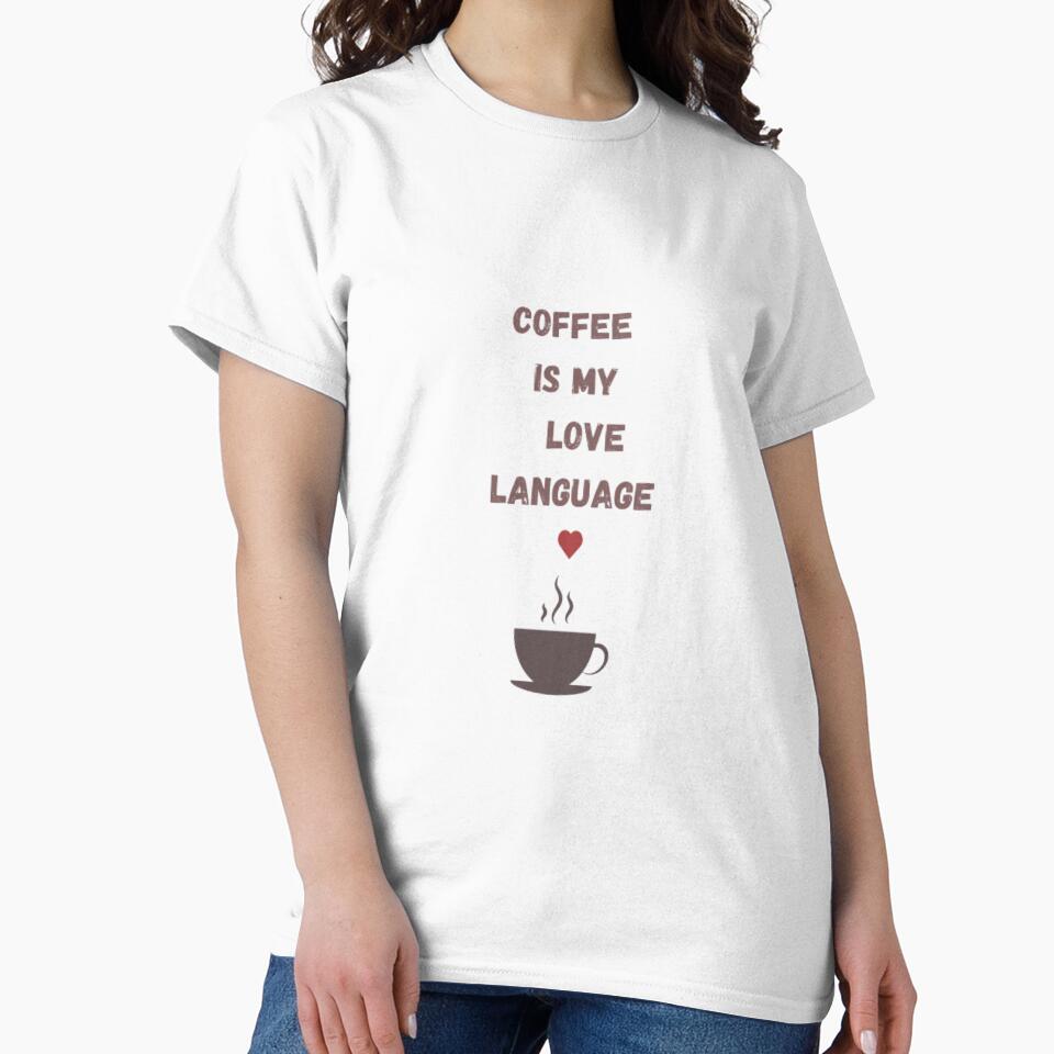 Coffee is my love language, coffee quote by Sanaura