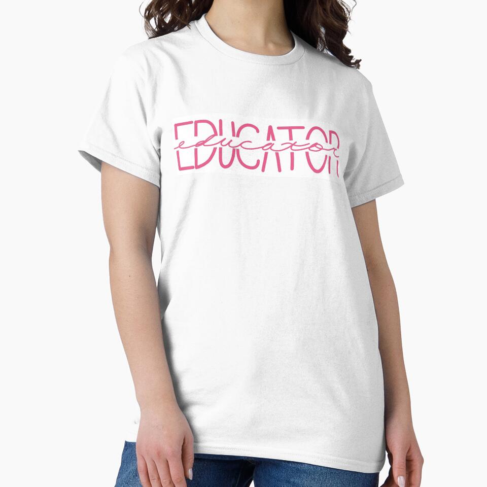Educator title pink by lucijay