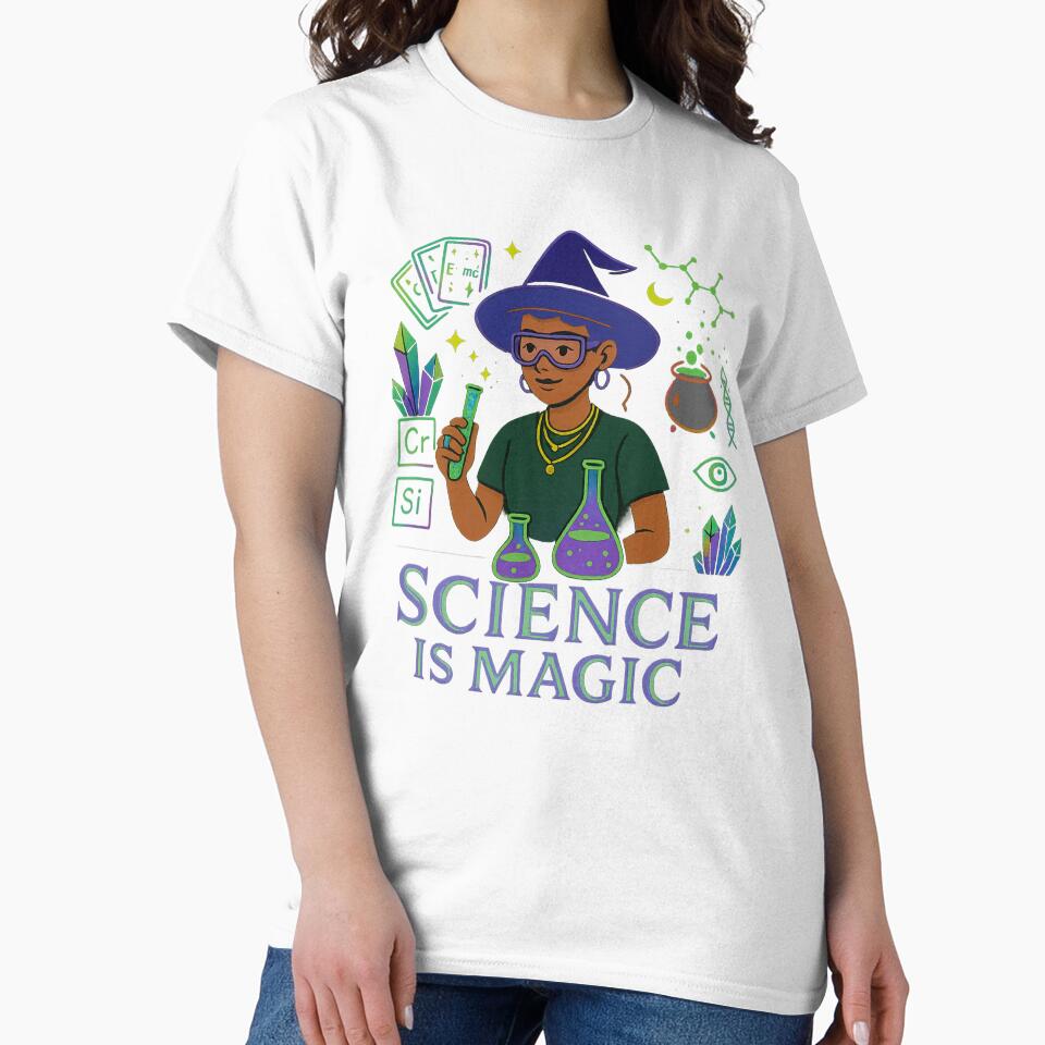 Science Is Magic: Inspiring STEM Artwork for Students & Educators by Feline Rockstars