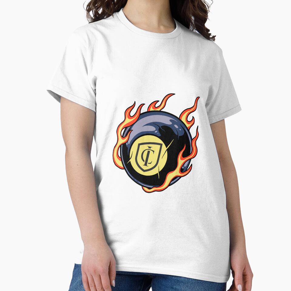 Ithaca College Flaming 8 Ball by sisaskier11