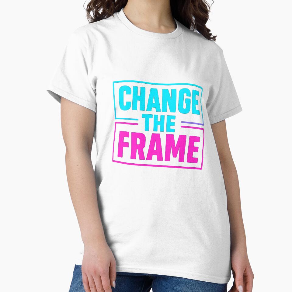 Change The Frame – Neon Motivational Typography by Softly Studio