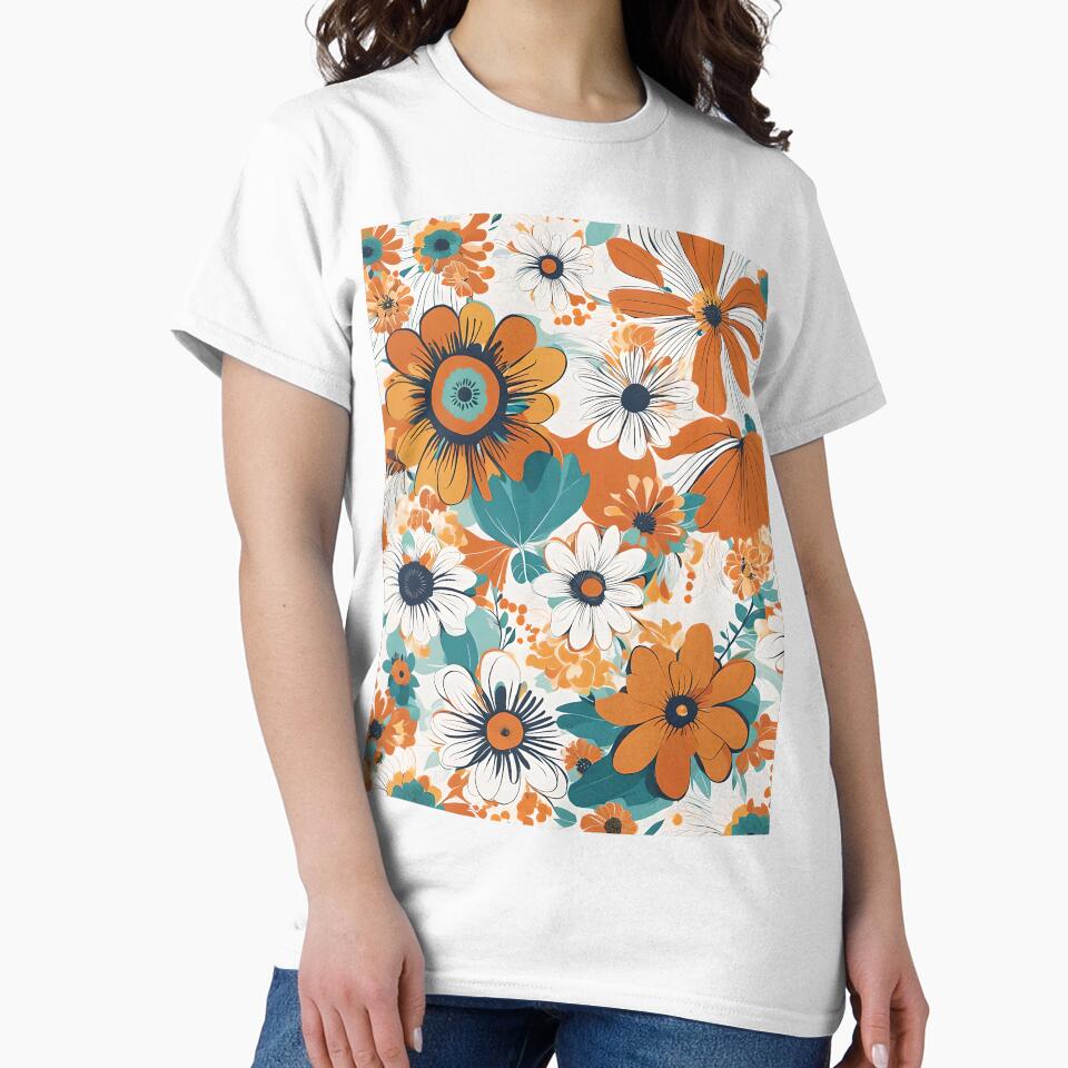 Boho groovy flowers by Ilikeiwantilove