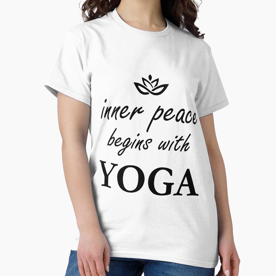 Inner peace begins with Yoga by iskapa