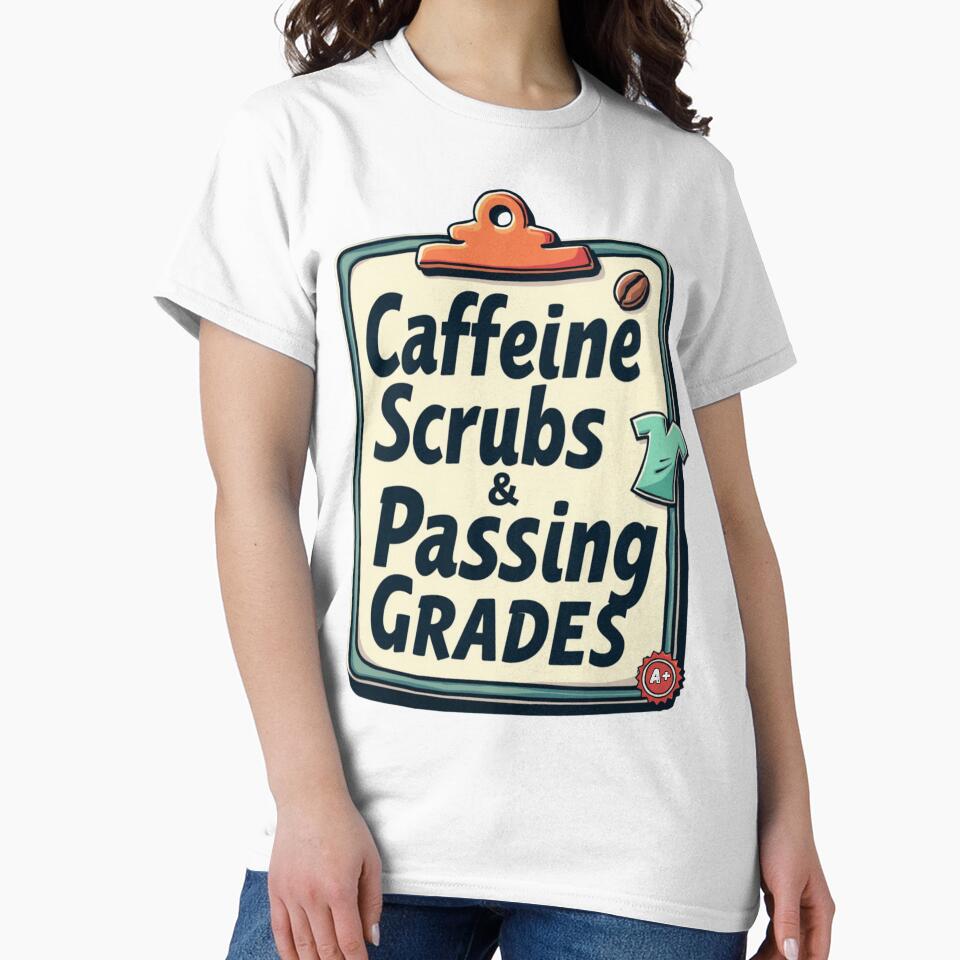 Caffeine, Scrubs, & Passing Grades by PerkzPrints