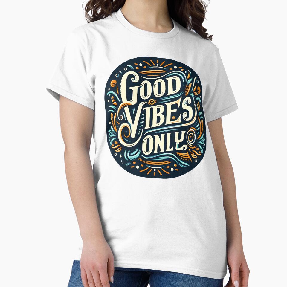Good Vibes Only, typography by maxmaj