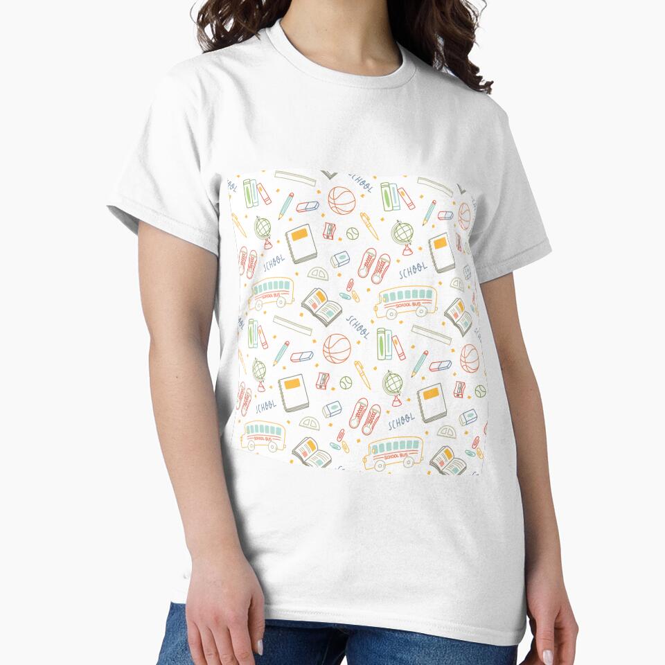 Copy of Teacher Seamless Pattern by Vanthuandesign