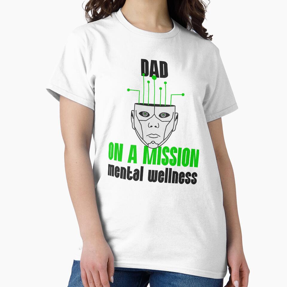 Dad on a mission mental wellness theraphy affirmation men man mental health matters by SoulfulT
