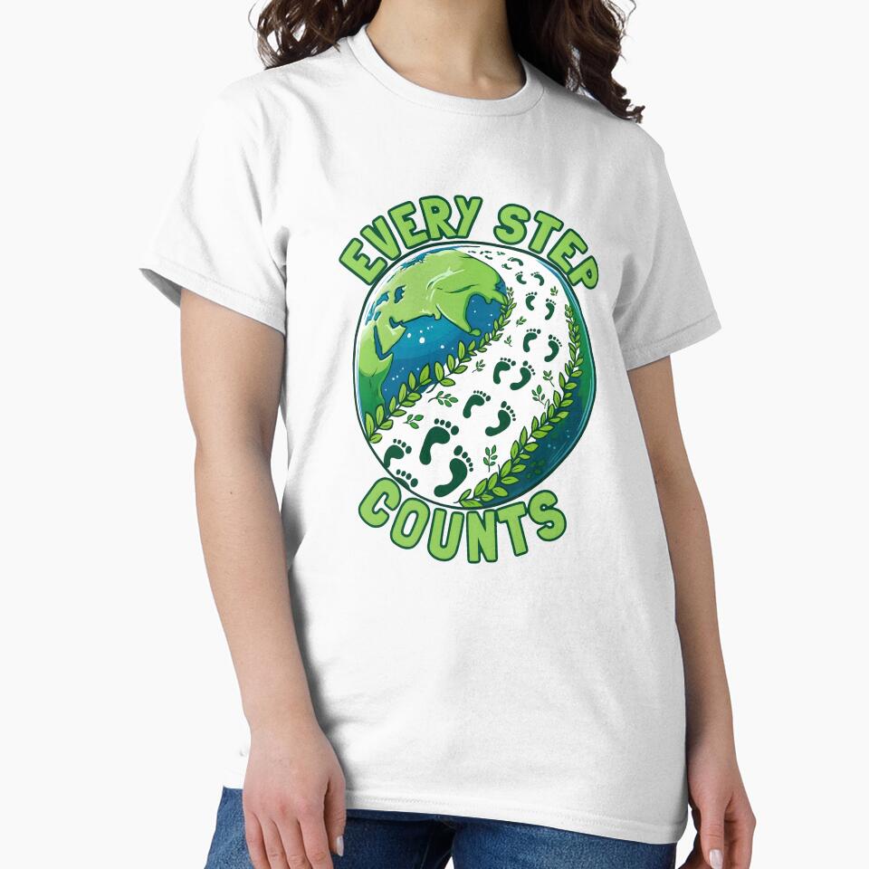 Every Step Counts - Eco Action Footprints Climate awareness. by Unitepeople