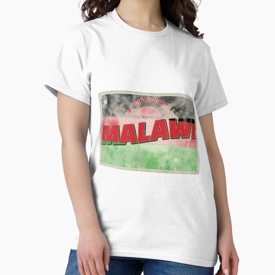 Malawi Vintage style retro souvenir by DeveloperProp0