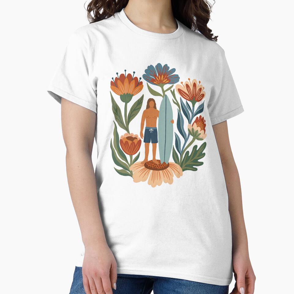 Retro Surf Floral by mmartabc