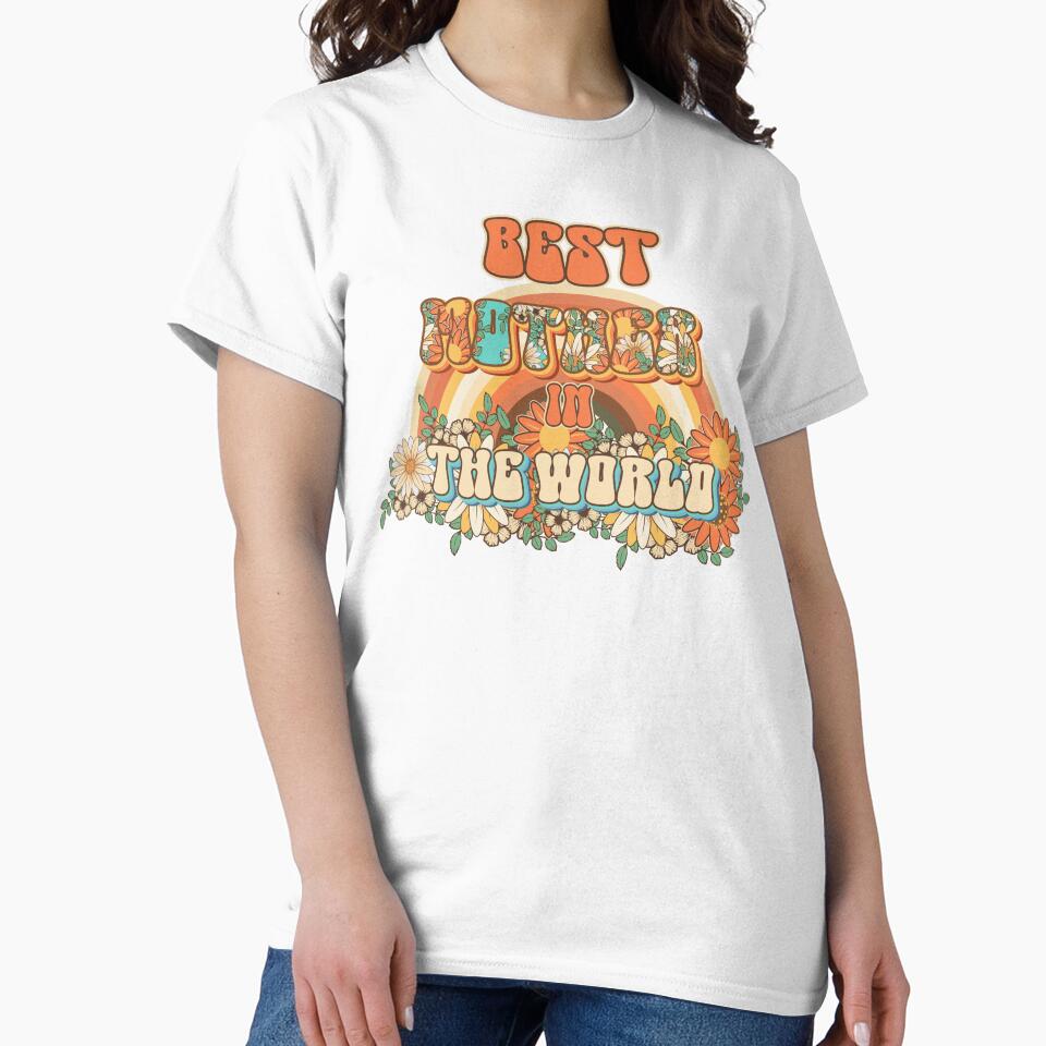 Best mother in the world Groovy gift for mothers and mum quote Groovy moms build strong  character by HomeCoquette