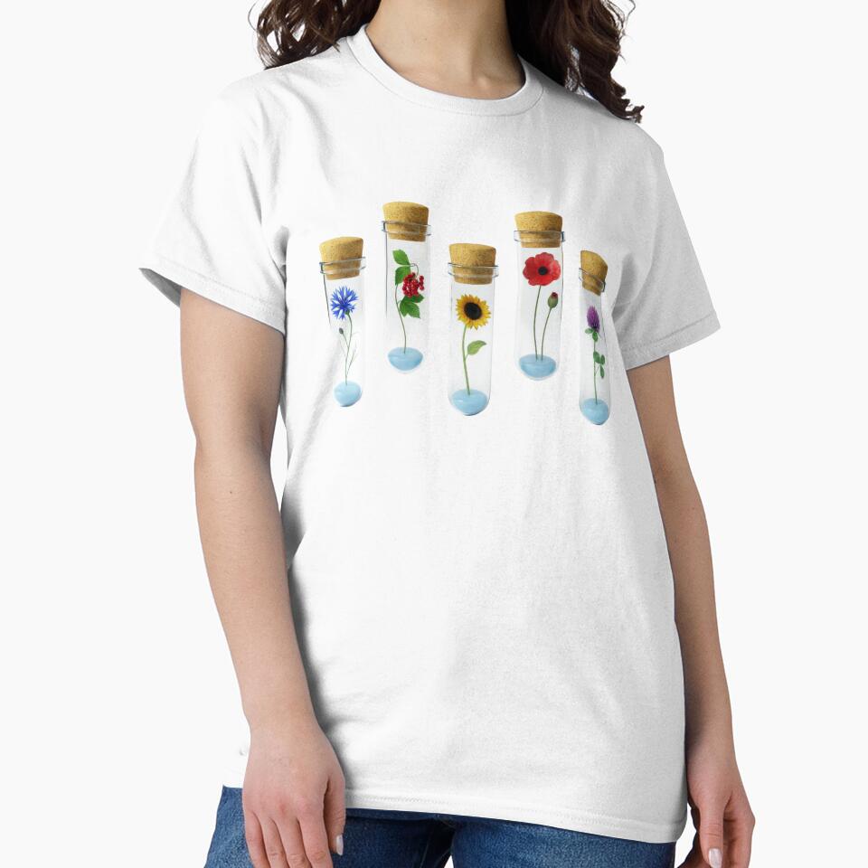 Botanical Specimens Wildflowers Test Tube Collection by Pani-Malyuvalka