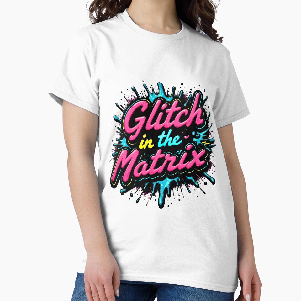 Digital Chaos – Neon Glitch Artwork by ArtCreator2023
