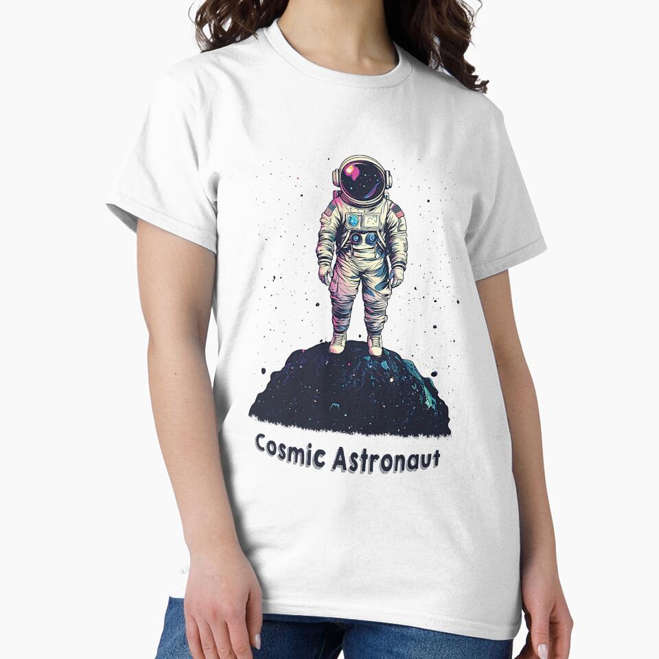 Cosmic Astronaut with title by Aurora of Andromeda