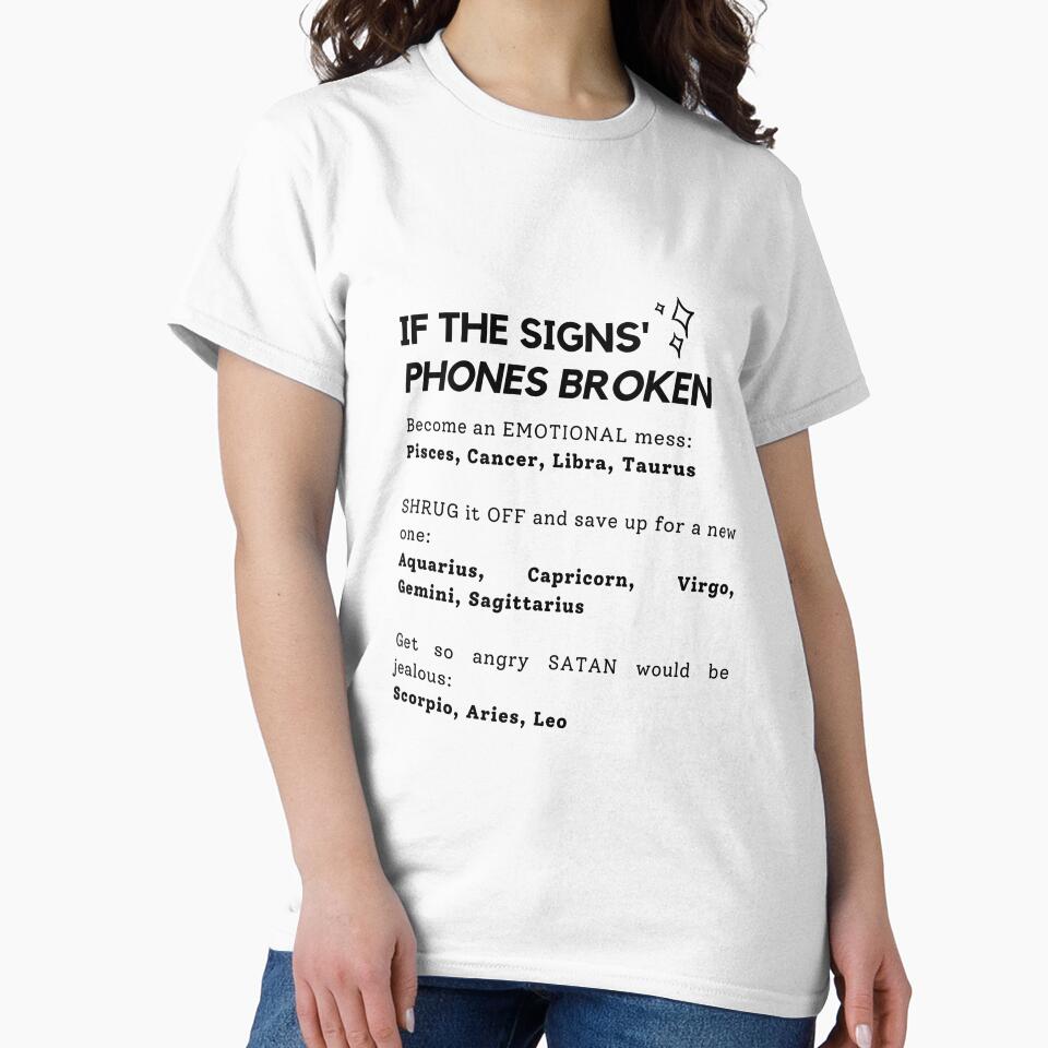If The Signs Phones Broken by ShinyAstrology