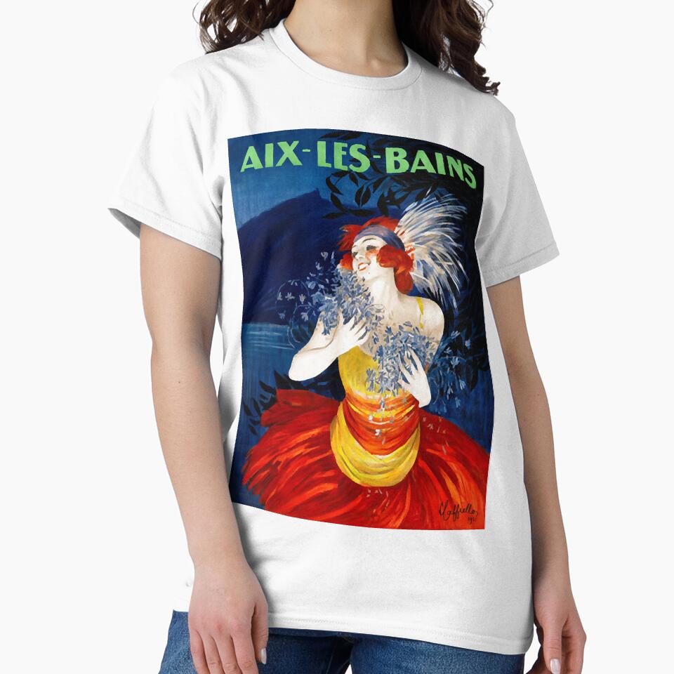 Vintage Travel Poster France Aix les Bains by nyCatron00