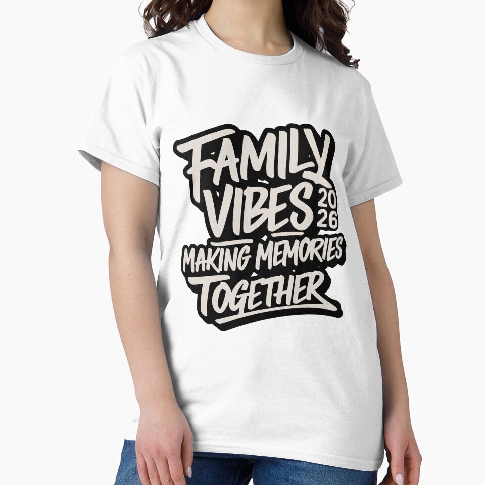 Family Vibes 2026 Make Memories Together Family Reunion by Thread&Fable
