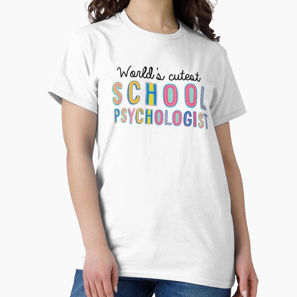 School Psychologist Gifts | World's cutest School Psychologist by betternotes
