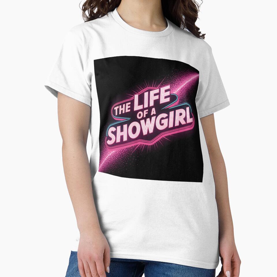 The Life of a Showgirl" Neon Sign Typography by LEOdesignerArt