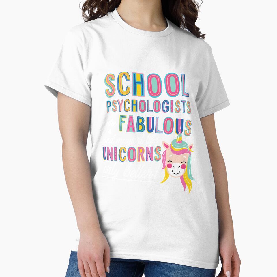 School Psychologists are like Unicorns Gift Idea by betternotes