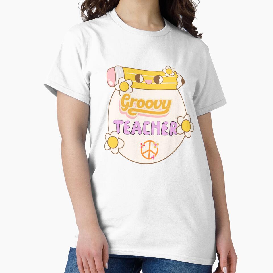 Groovy Teacher by VazQuestDesigns