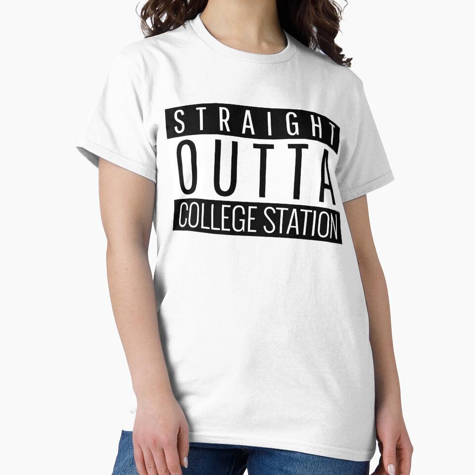 Straight Outta College Station Texas by Teelogic