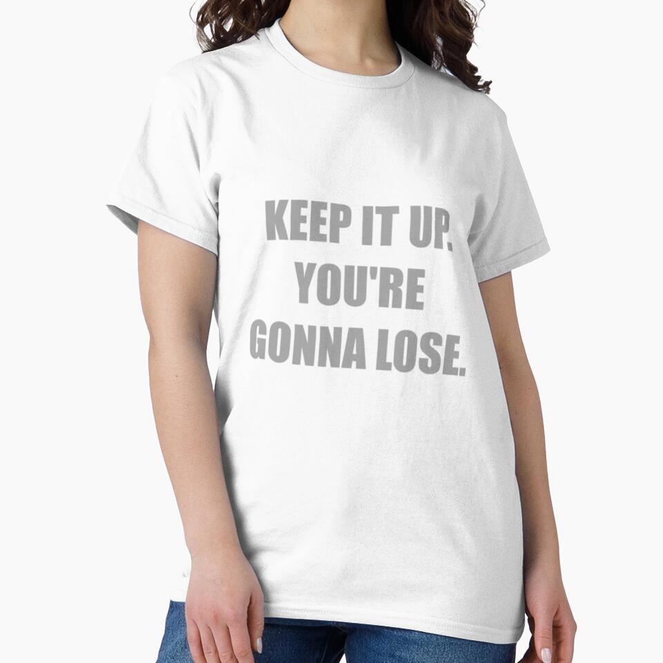 Bold Typography Funny Sarcastic Motivation Quote by LoudVictory