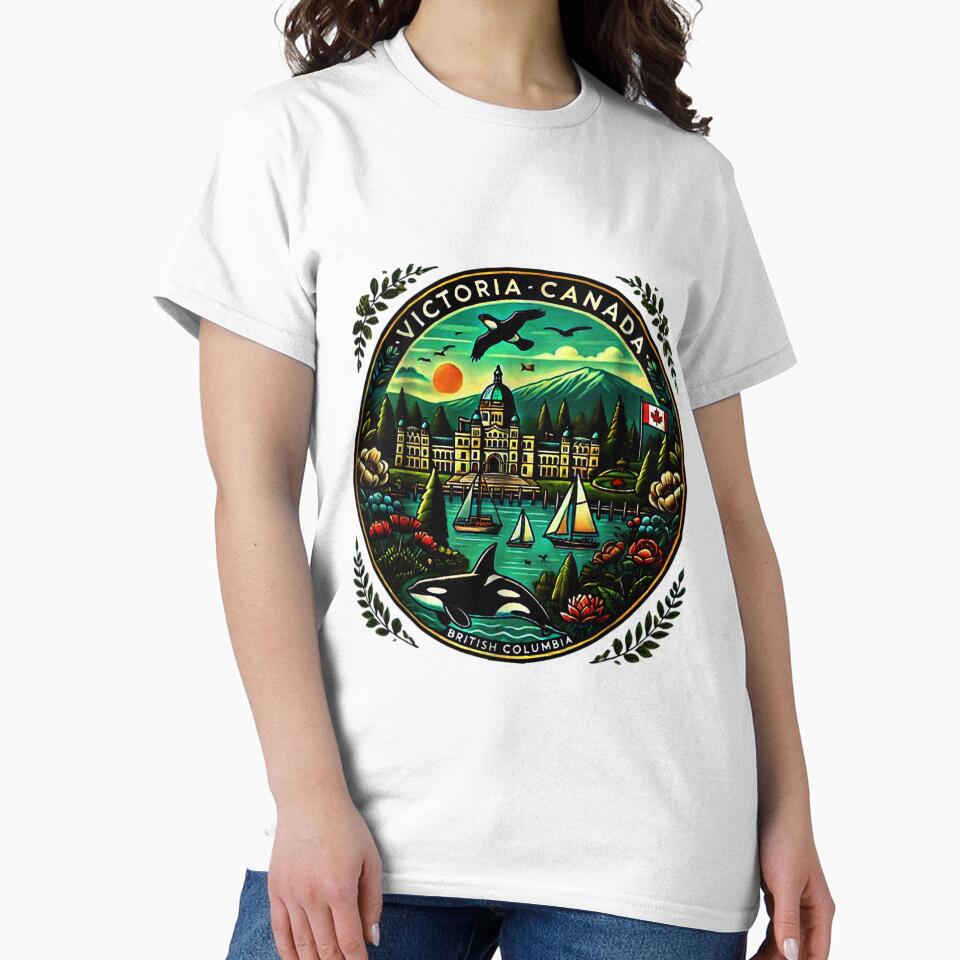 Funny Victoria British Columbia by AddlPoolart