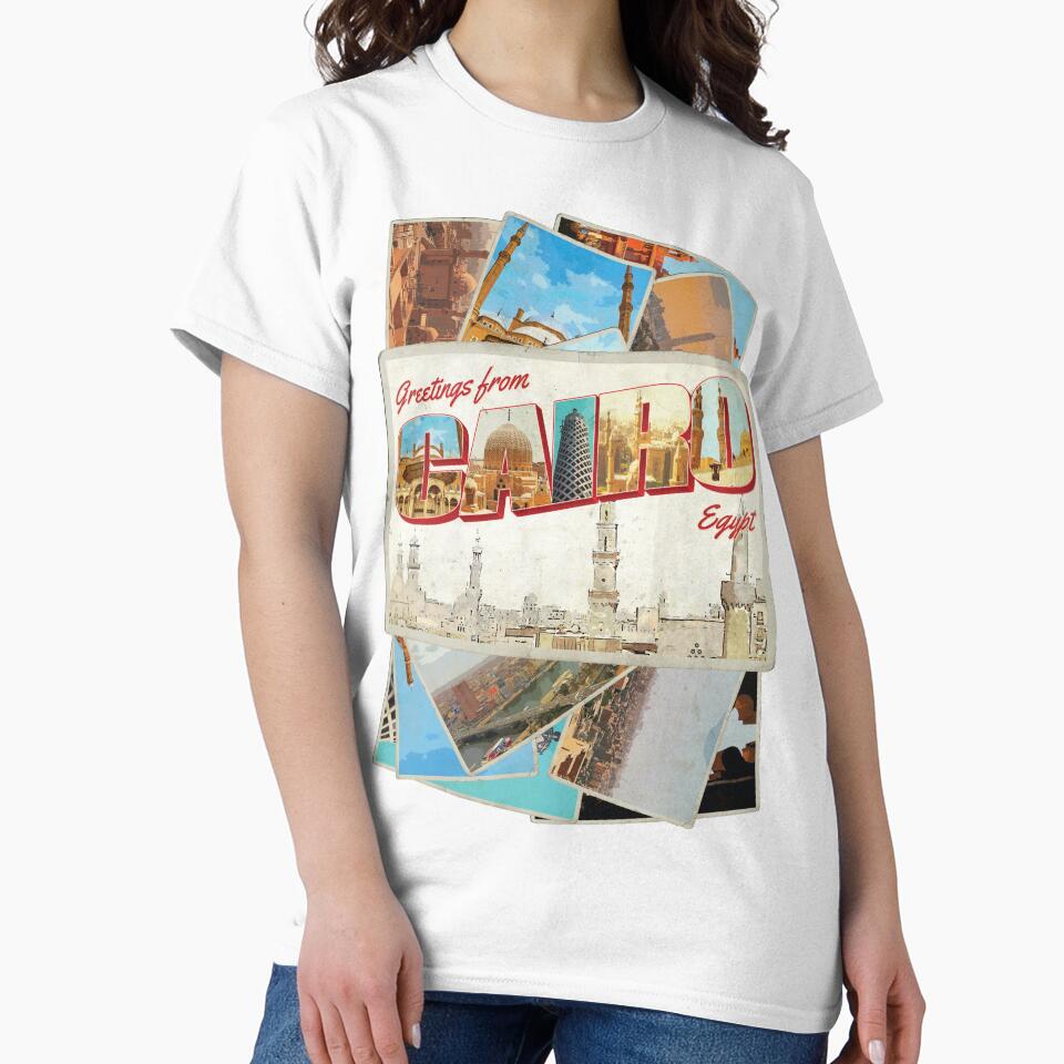 Greetings from Cairo in Egypt Vintage style retro souvenir by DeveloperProp0