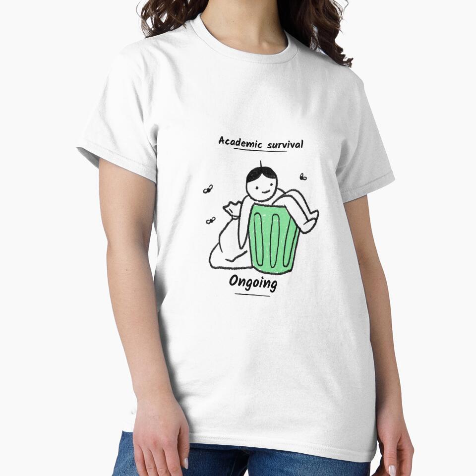 Academic Survival Ongoing Shirt by Nourishive