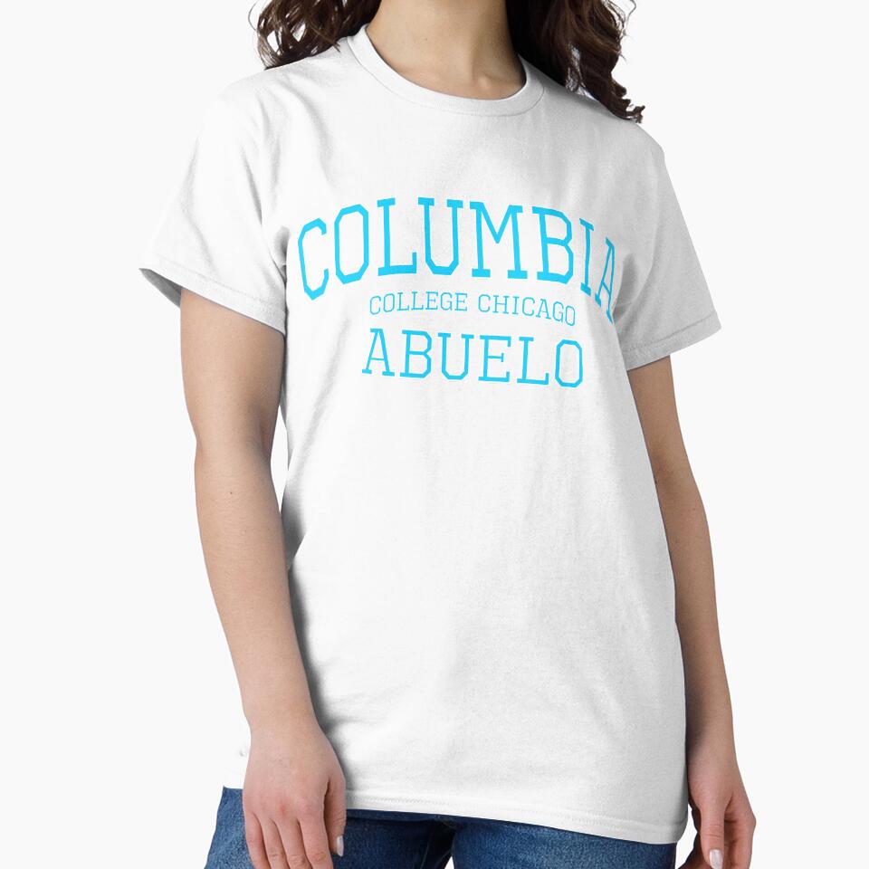 Copy of Columbia College Chicago Grandparent Abuelo High Quality Print (Blue) by blomdel
