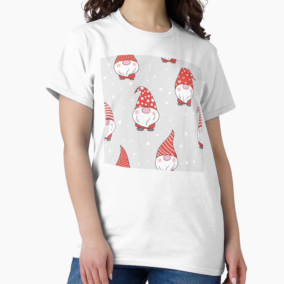 Christmas Pattern,  cute christmas Gnomes by Phoca Mobil