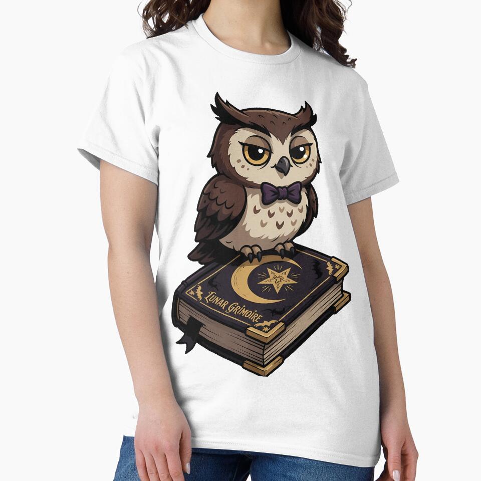 Owl on Spellbook by IllumeInk
