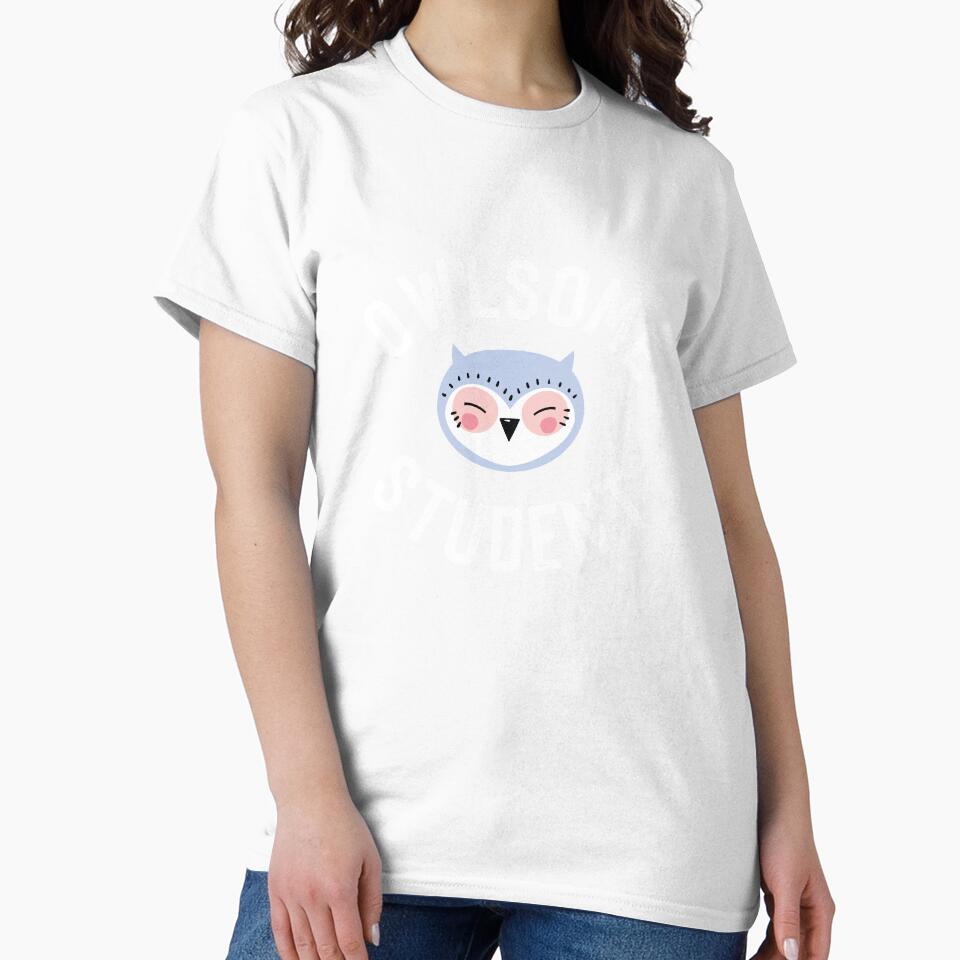 Owlsome Student Pun - Funny Gift Idea by betternotes
