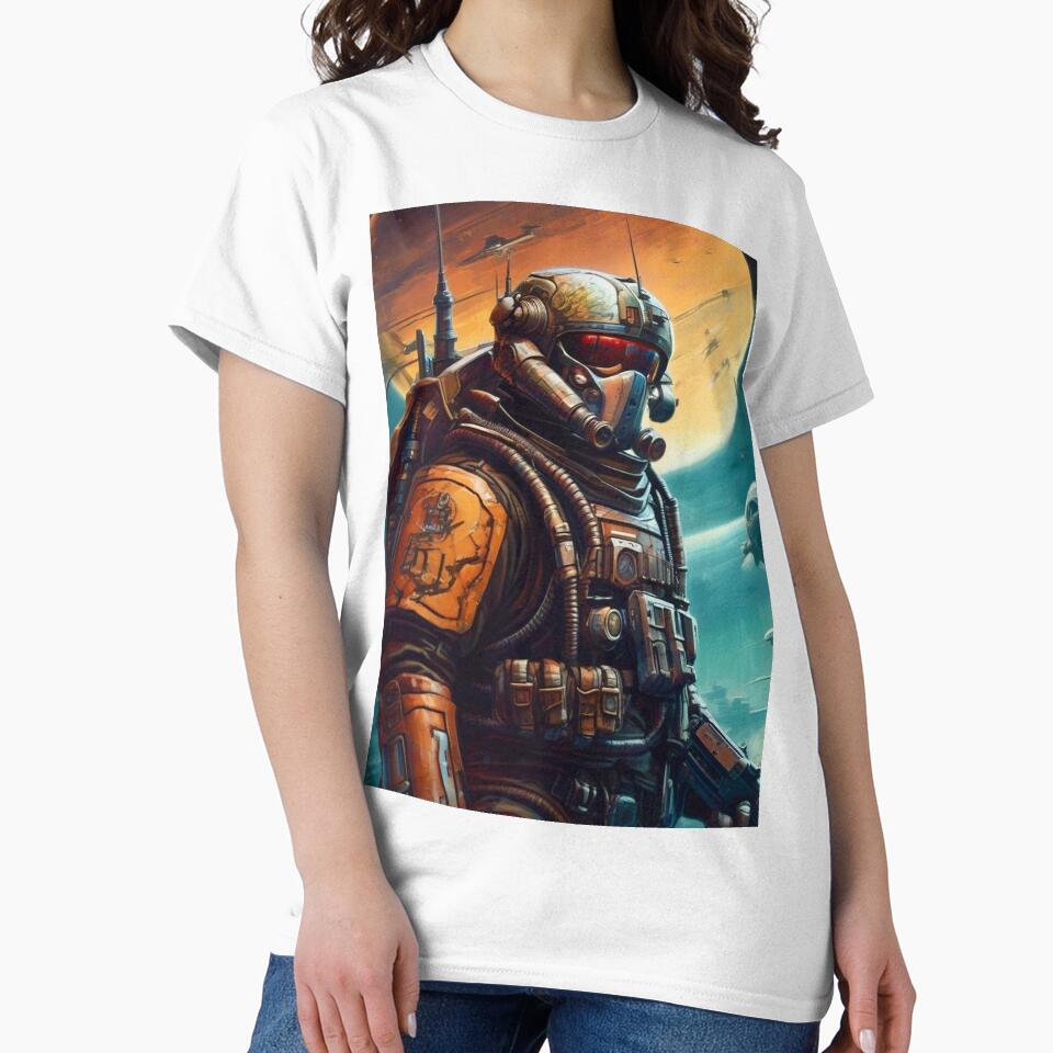 Space Trooper - Sci Fi Art concept by Delerat7