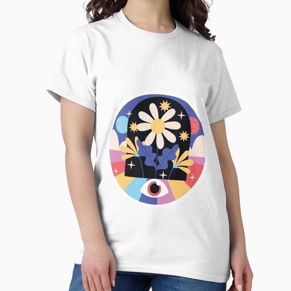 Naive Psychedelic Flower Eye by VerboShop
