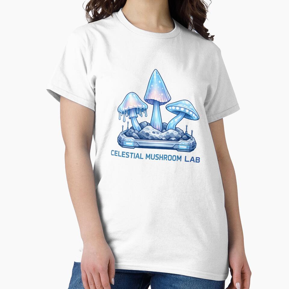 Opal Celestial Mushroom Lab Aliencore Graphic by TheRealTaria