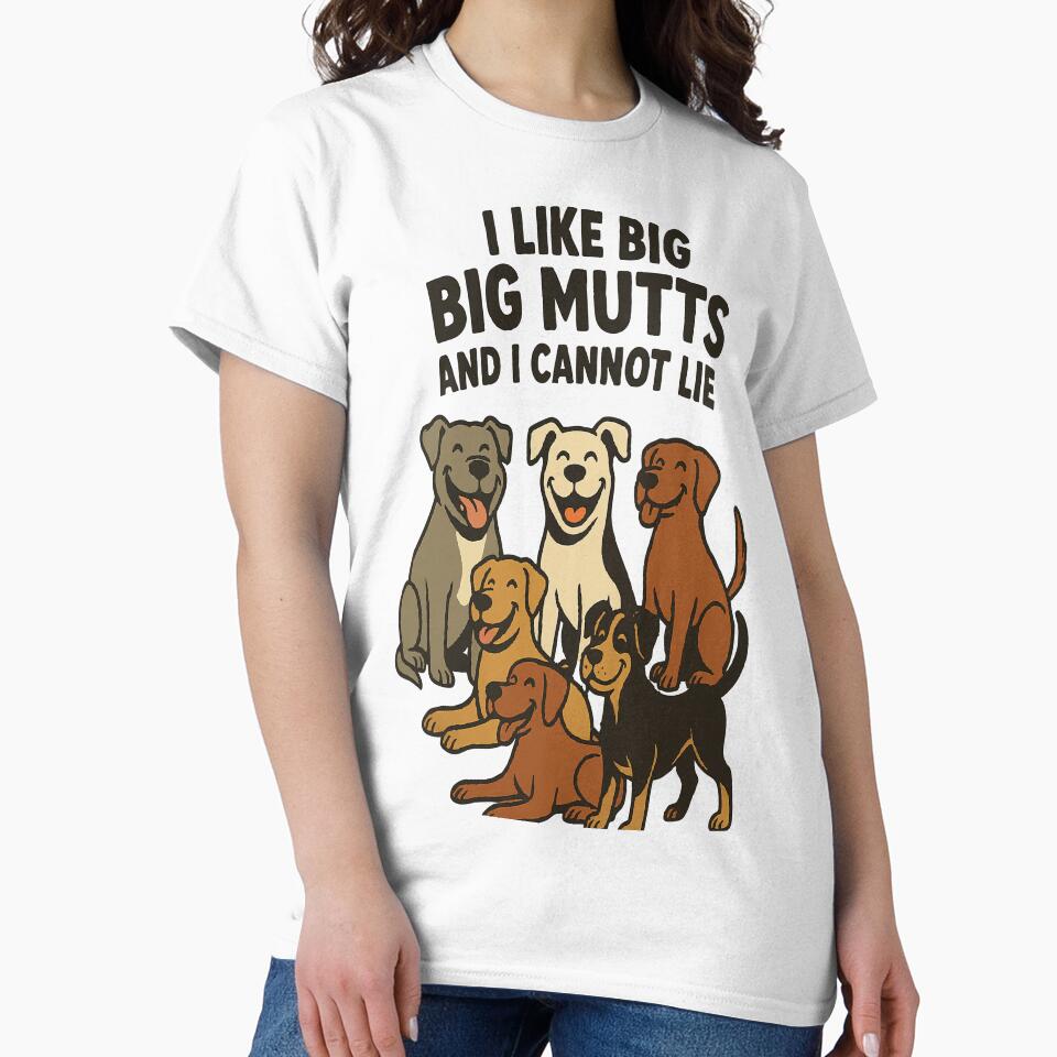 Big Mutts, Big Love – Funny Dog Lover Design by AbstractAnom