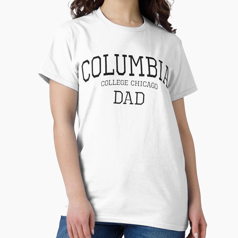 Columbia College Chicago Parent Dad High Quality Print (Black) by blomdel