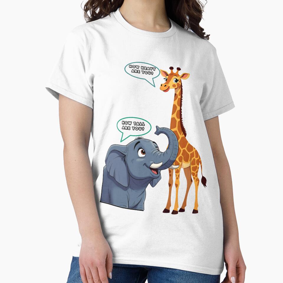 Funny Animals, Elephant, Giraffe by The Laughing Lab