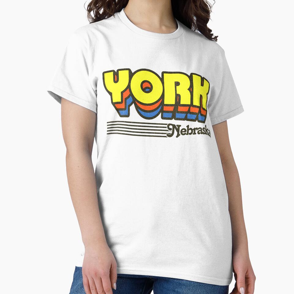 York, Nebraska | Retro Stripes by retroready