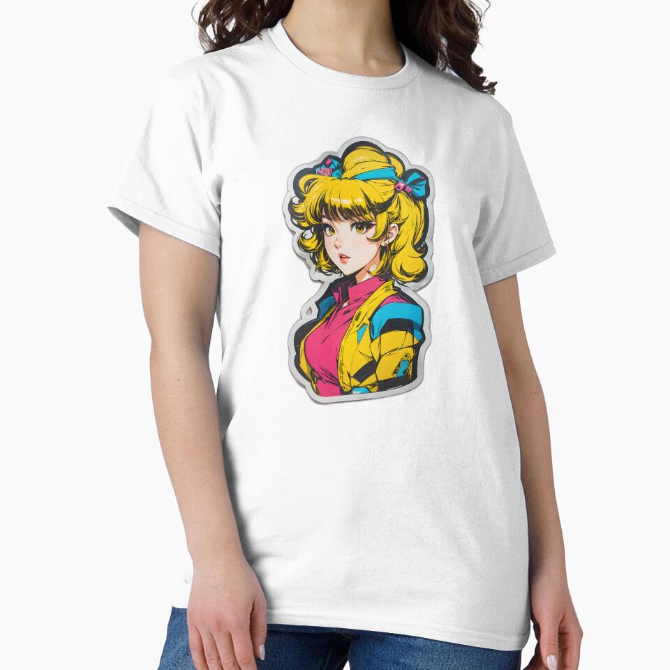 Retro anime girl by JapKo