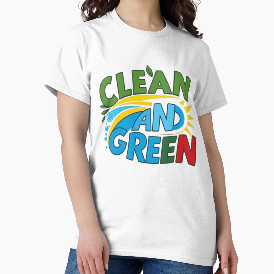 Eco-friendly "Clean and Green Design by PrintBreeze
