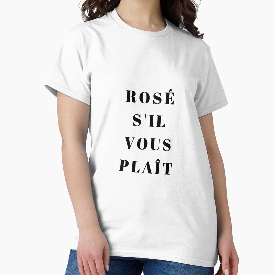 Rosé Sil Vous Plaît by Magic Love Art Print