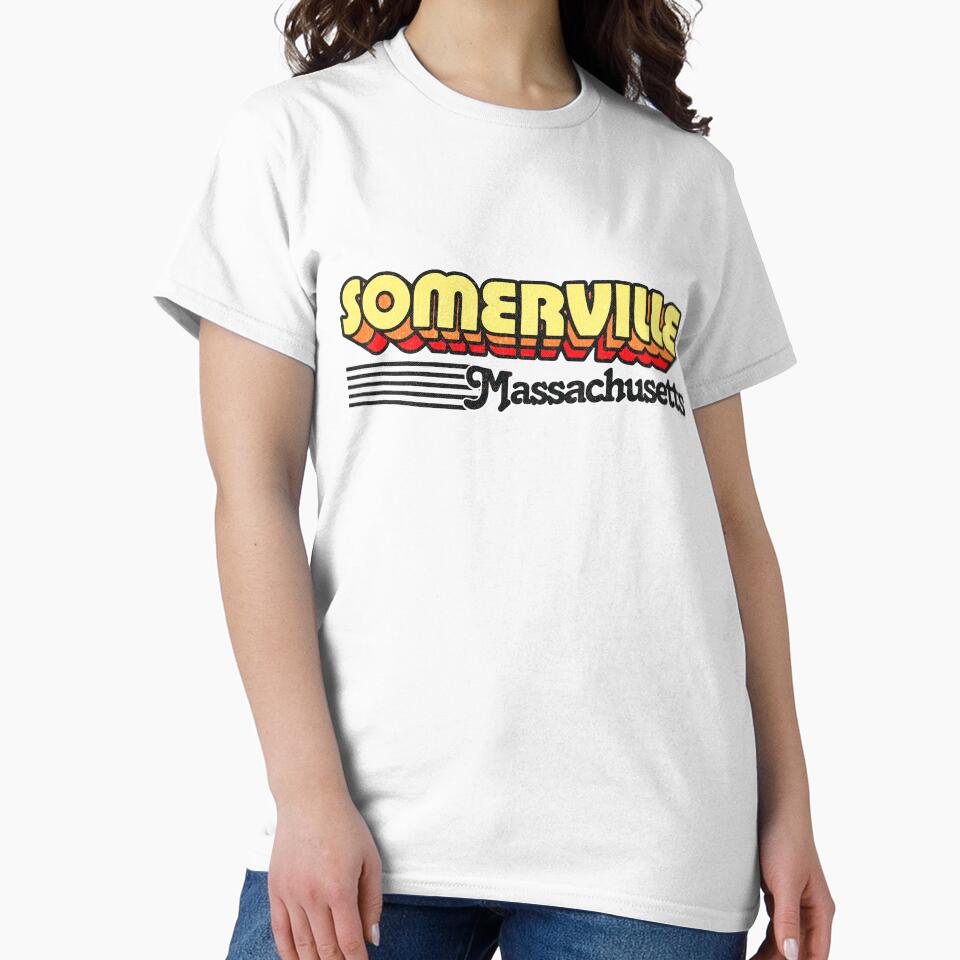 Somerville, Massachusetts | Retro Stripes by retroready