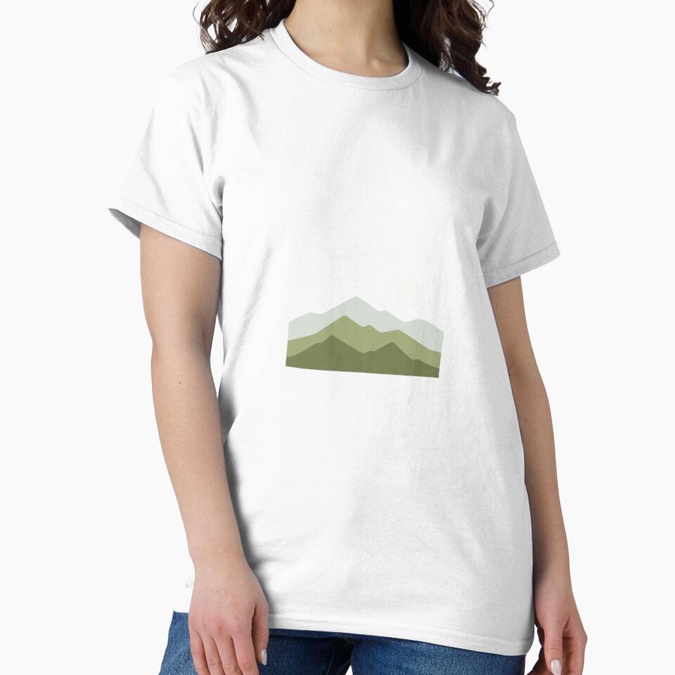Mountains in Layers – Nature Minimalism by Serge-Design