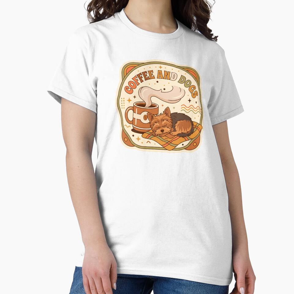 Retro Coffee and Dogs Yorkshire by JulyClub